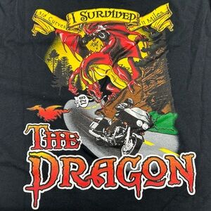 Deals Gap Motorcycle Resort - Tail of the Dragon graphic T-shirt